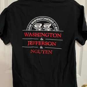 Washington and Jefferson College tees
